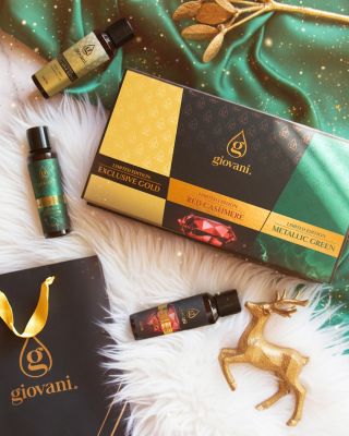 ✨ Ein Geschenk, das auch ohne Geschenkpapier glänzt! ✨ Unser Geschenk-Set mit 3 Limited Edition Giovani®-Wäscheparfüms ist...